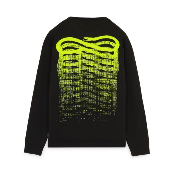 Propaganda Ribs Sweater – Black Saldi