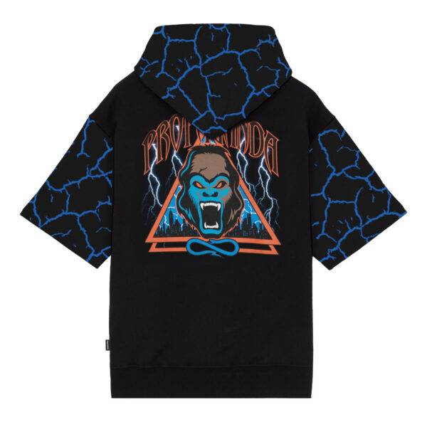 Propaganda Triangle Gorilla Hoodie Short – Black