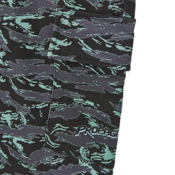 Propaganda Triangle Pain Cargo Sweat Short – Camo 2025
