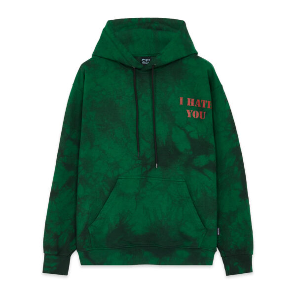 Propaganda Terminator Hoodie – Tie Dye Green Soddisfazione Garantita