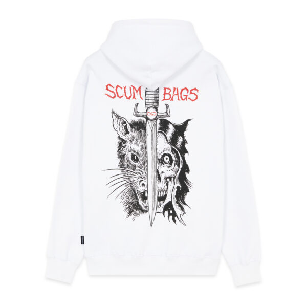 Propaganda Bags Hoodie – White Presa
