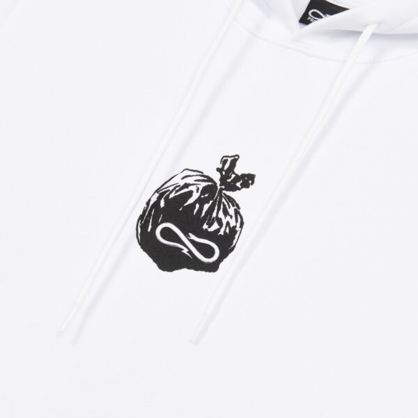 Propaganda Bags Hoodie – White Presa