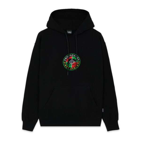 Propaganda Shield Hoodie – Black Economico