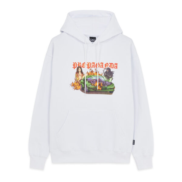 Propaganda Bonus Hoodie – White Outlet