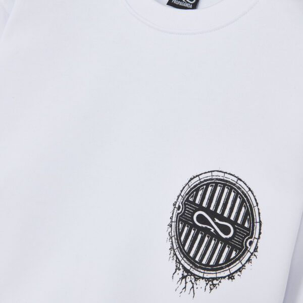 Propaganda Bwrong Crewneck – White In Vendita