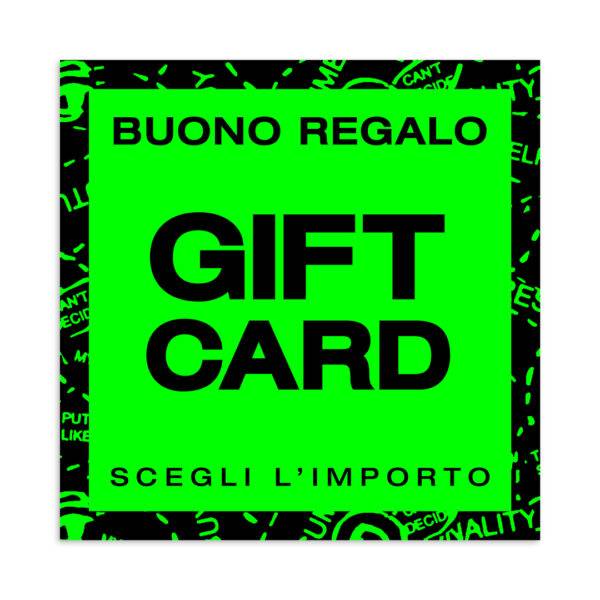 Propaganda GIFT CARD – Buono regalo Vendita Economica