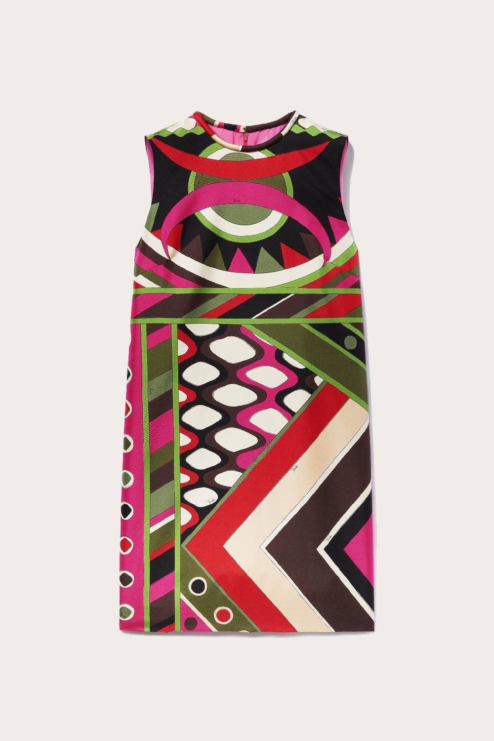 Pucci Mini abito in seta con stampa Vivara