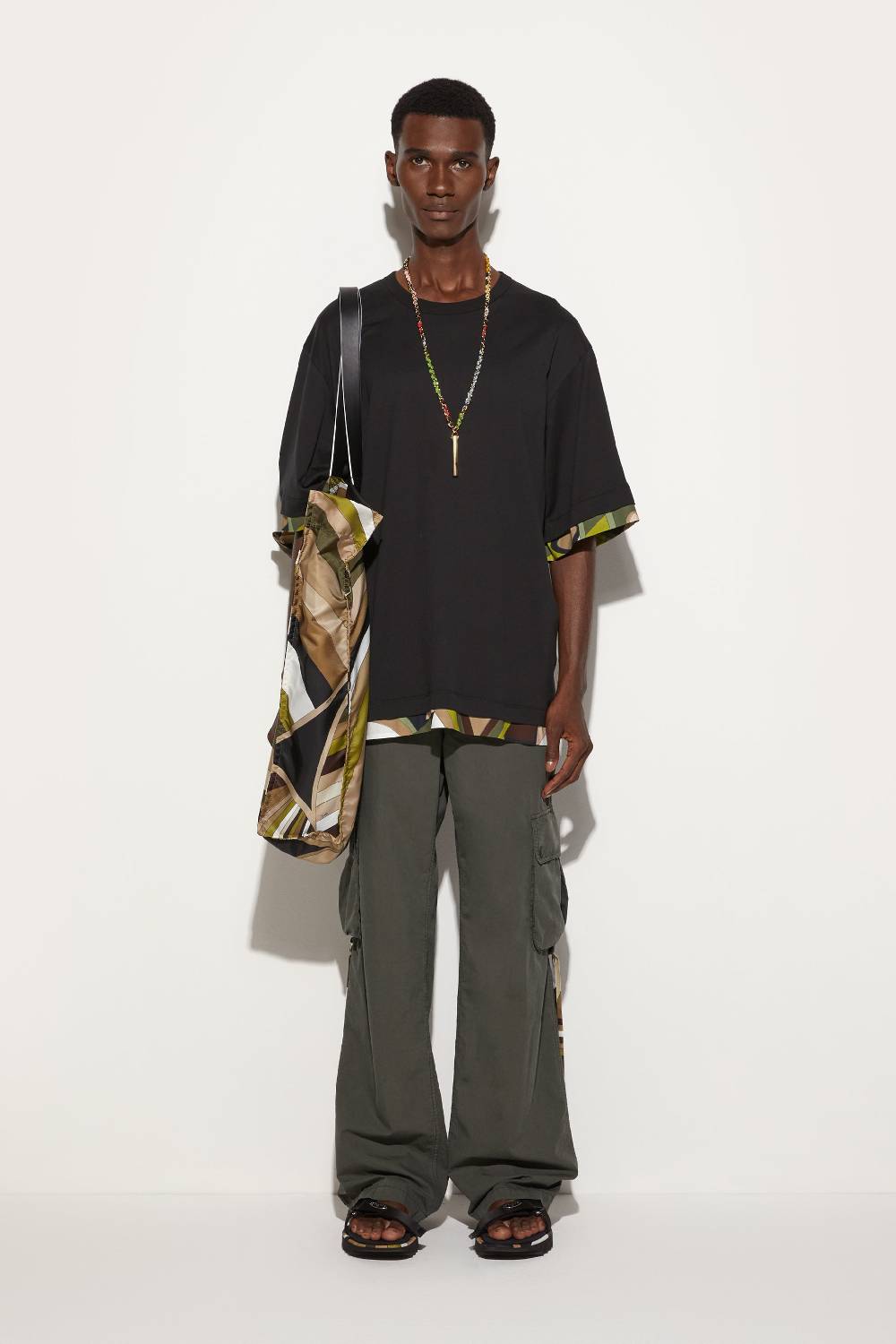 Pucci T-shirt con finiture Iride In Vendita