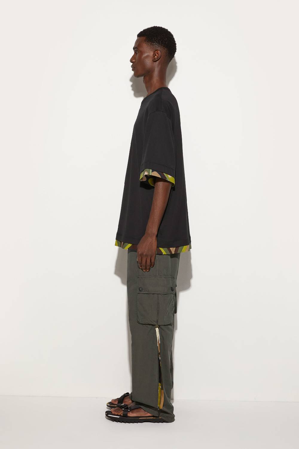 Pucci T-shirt con finiture Iride In Vendita