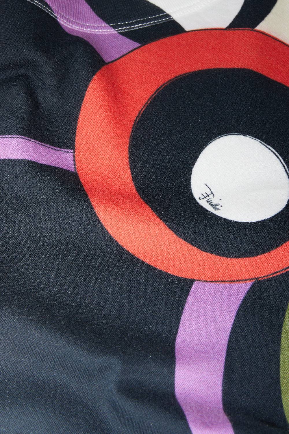 Pucci T-shirt con stampa Marmo Nuova