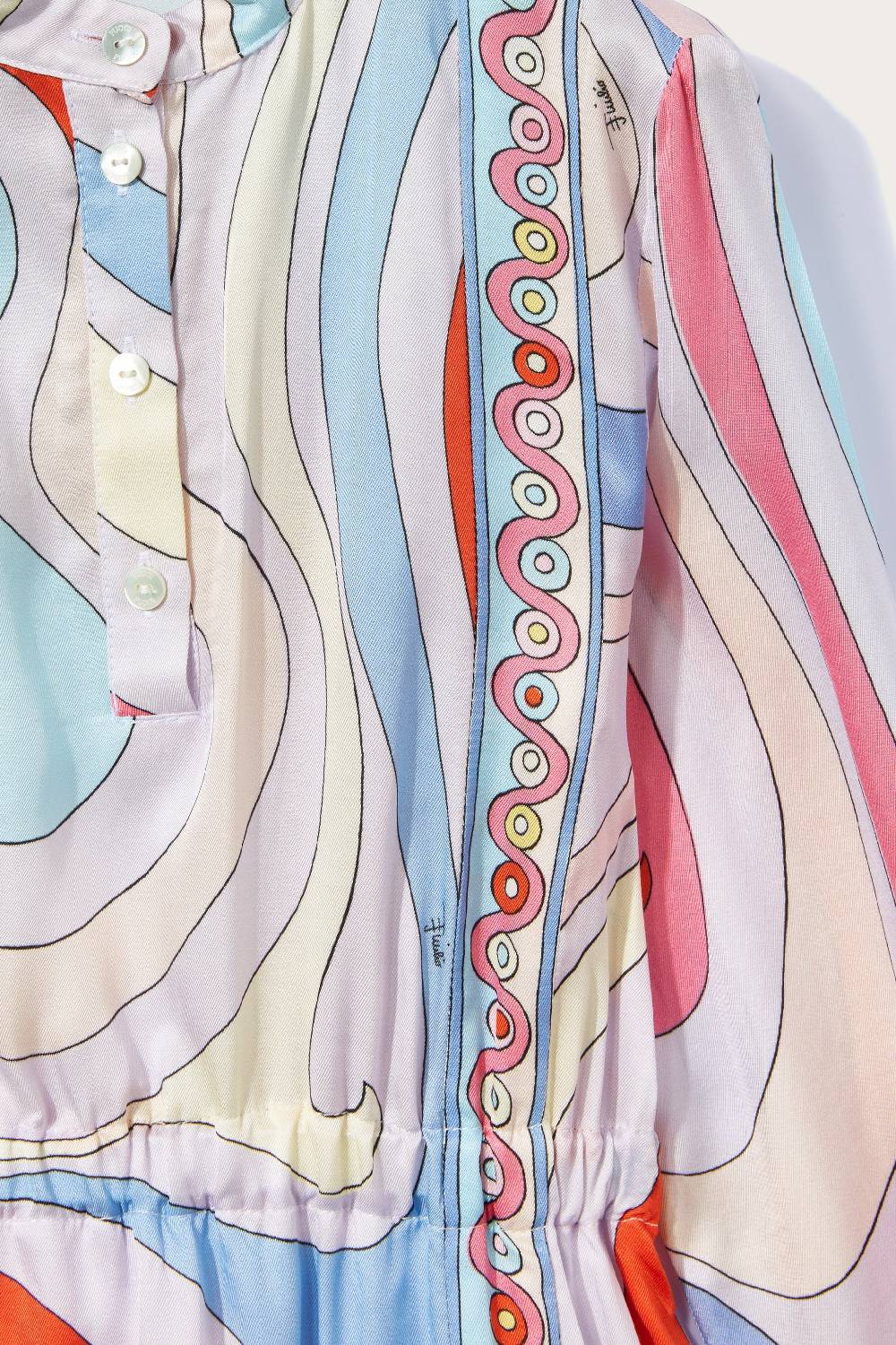 Pucci Abito con stampa Marmo In Linea