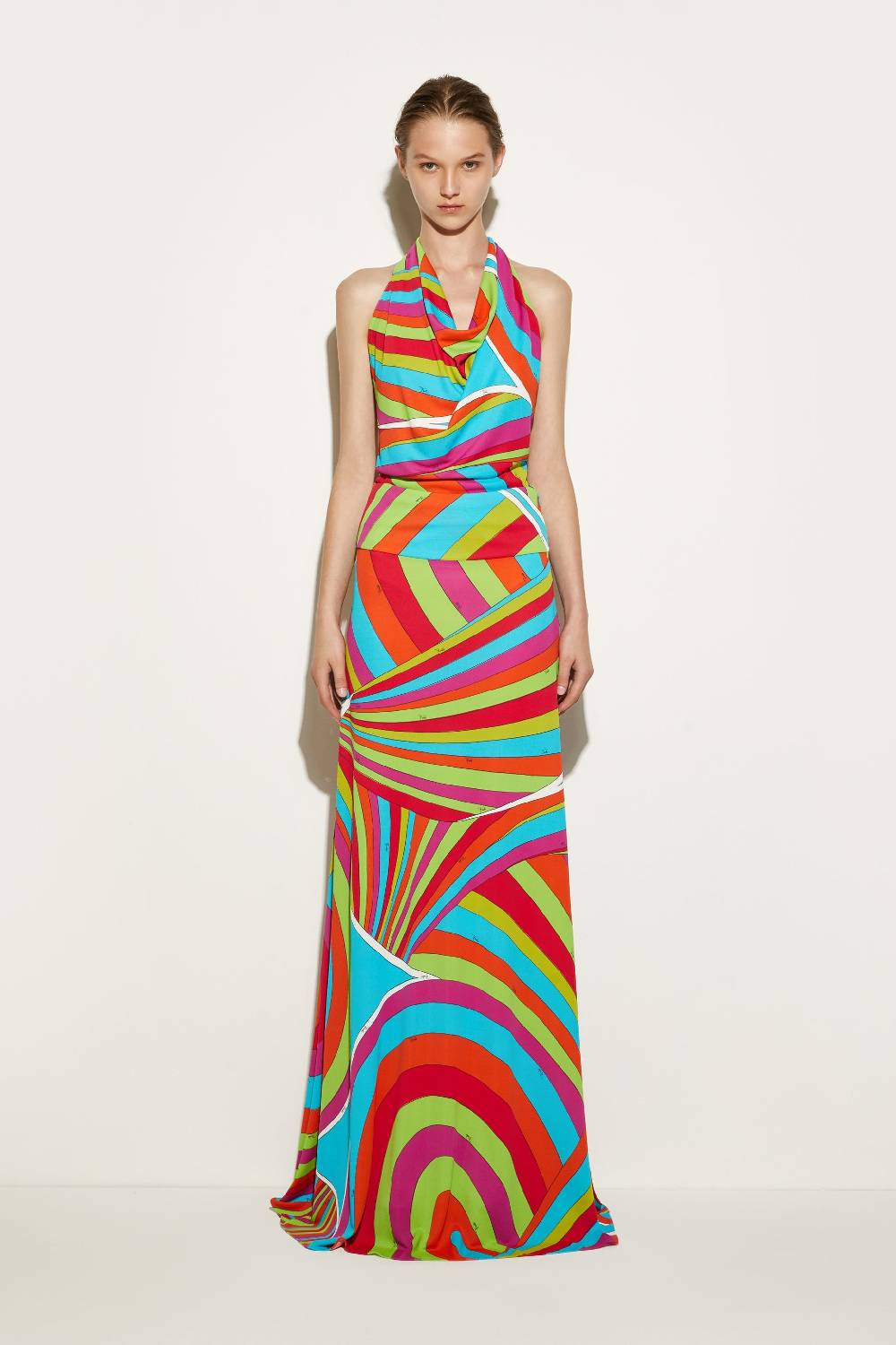 Pucci Gonna lunga con stampa Iride Promozione Limitata