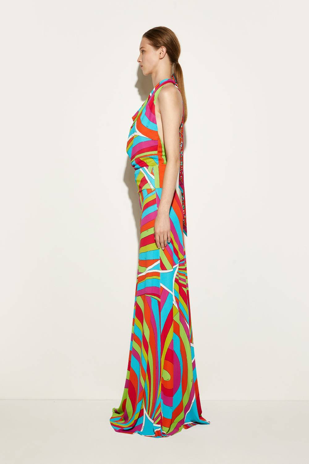Pucci Gonna lunga con stampa Iride Promozione Limitata