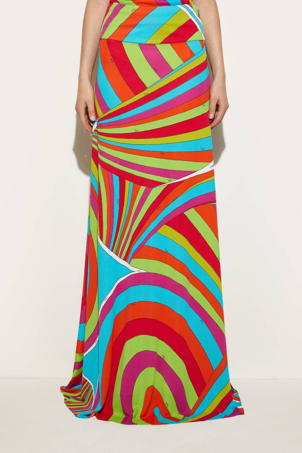 Pucci Gonna lunga con stampa Iride Promozione Limitata