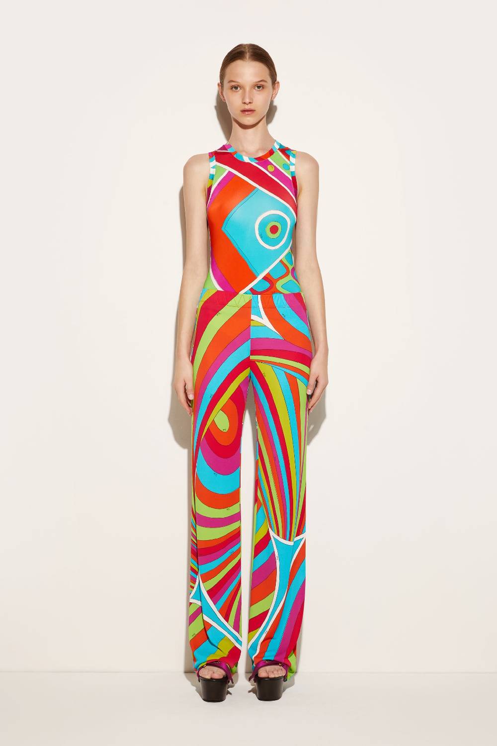 Pucci Pantaloni con stampa Iride Shopping Online