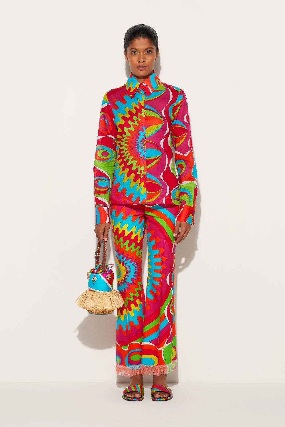 Pucci Camicia con stampa Bersaglio Sottocosto