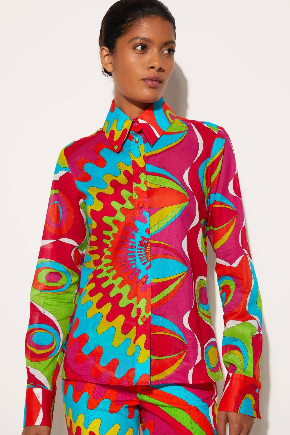 Pucci Camicia con stampa Bersaglio Sottocosto
