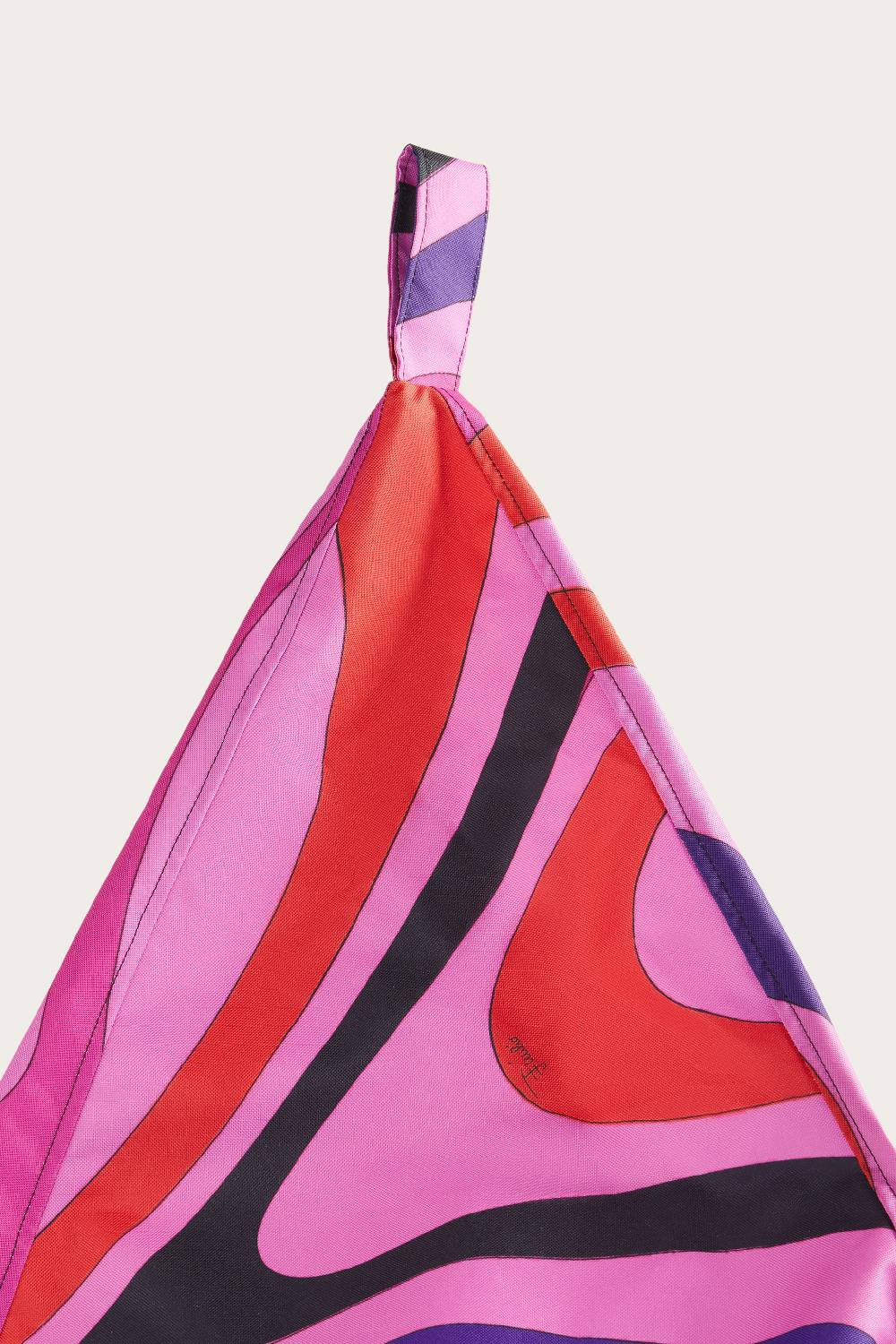 Pucci Pouf a sacco con stampa Marmo Sconto