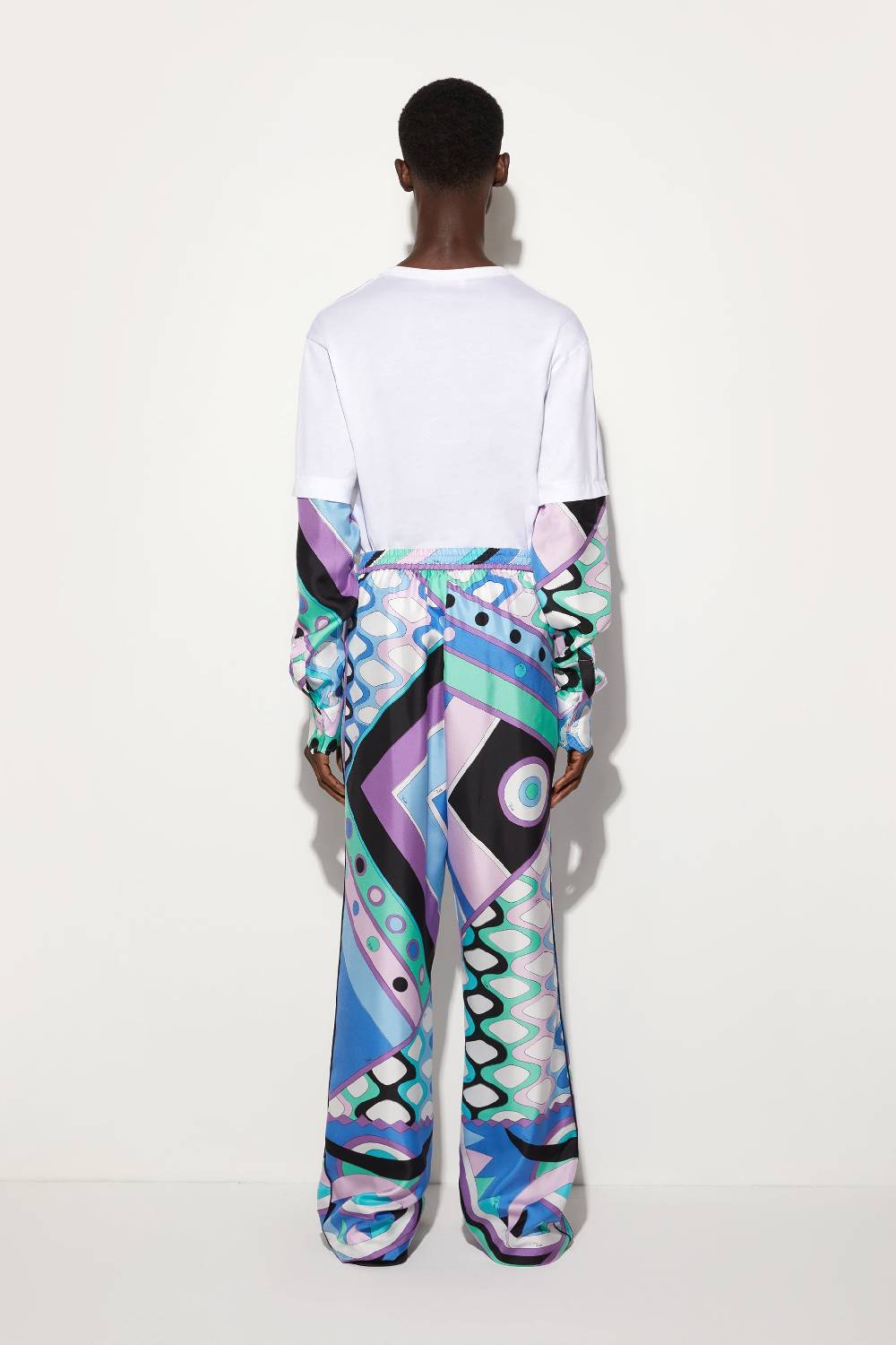 Pucci Pantaloni in seta con stampa Vivara In Saldo