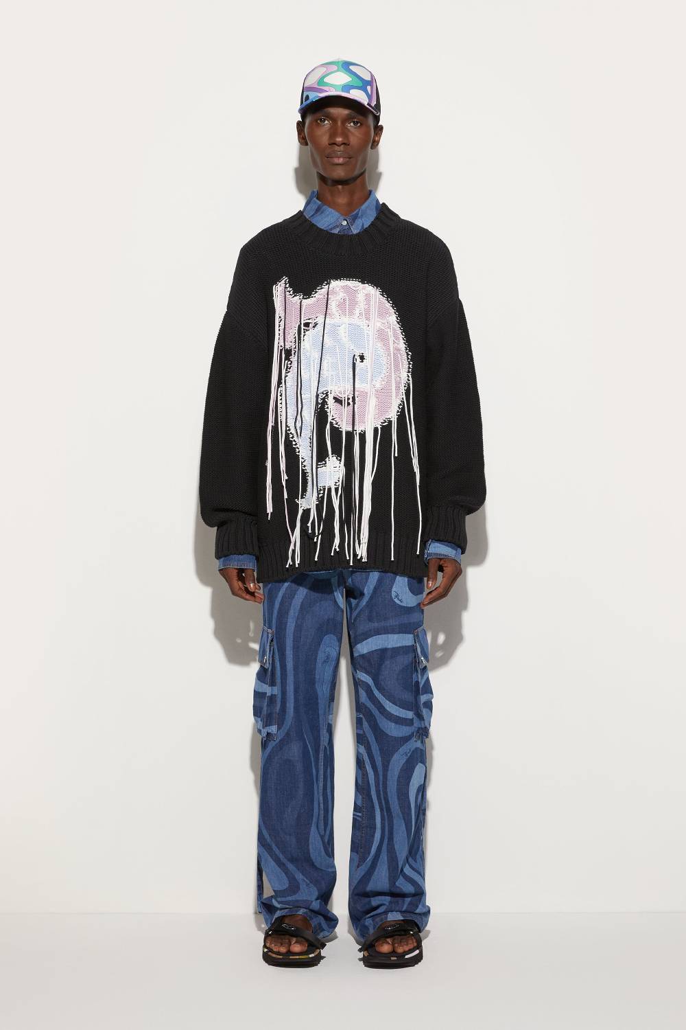 Pucci Maglione con motivo Pucci P Nuova