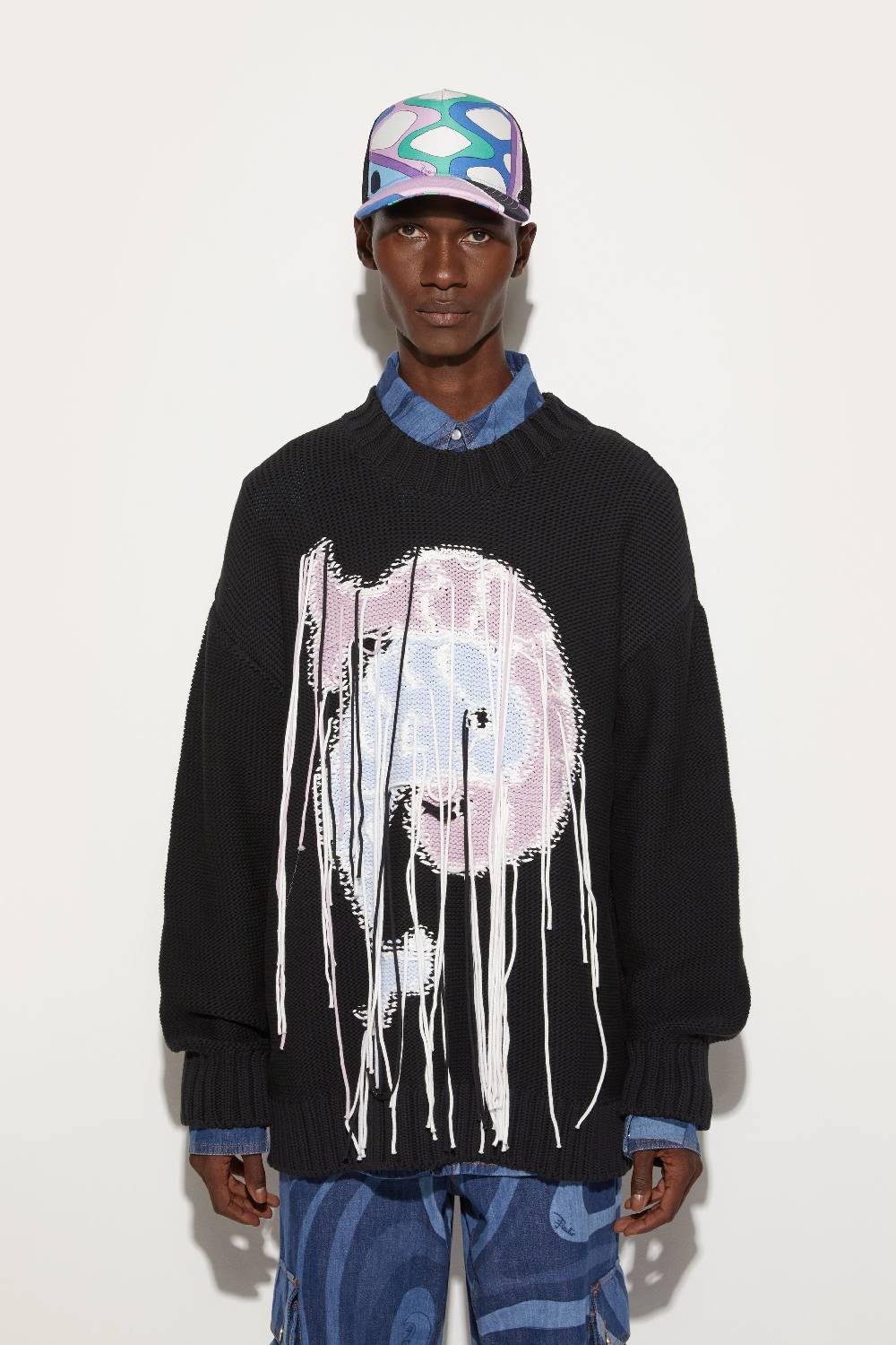 Pucci Maglione con motivo Pucci P Nuova