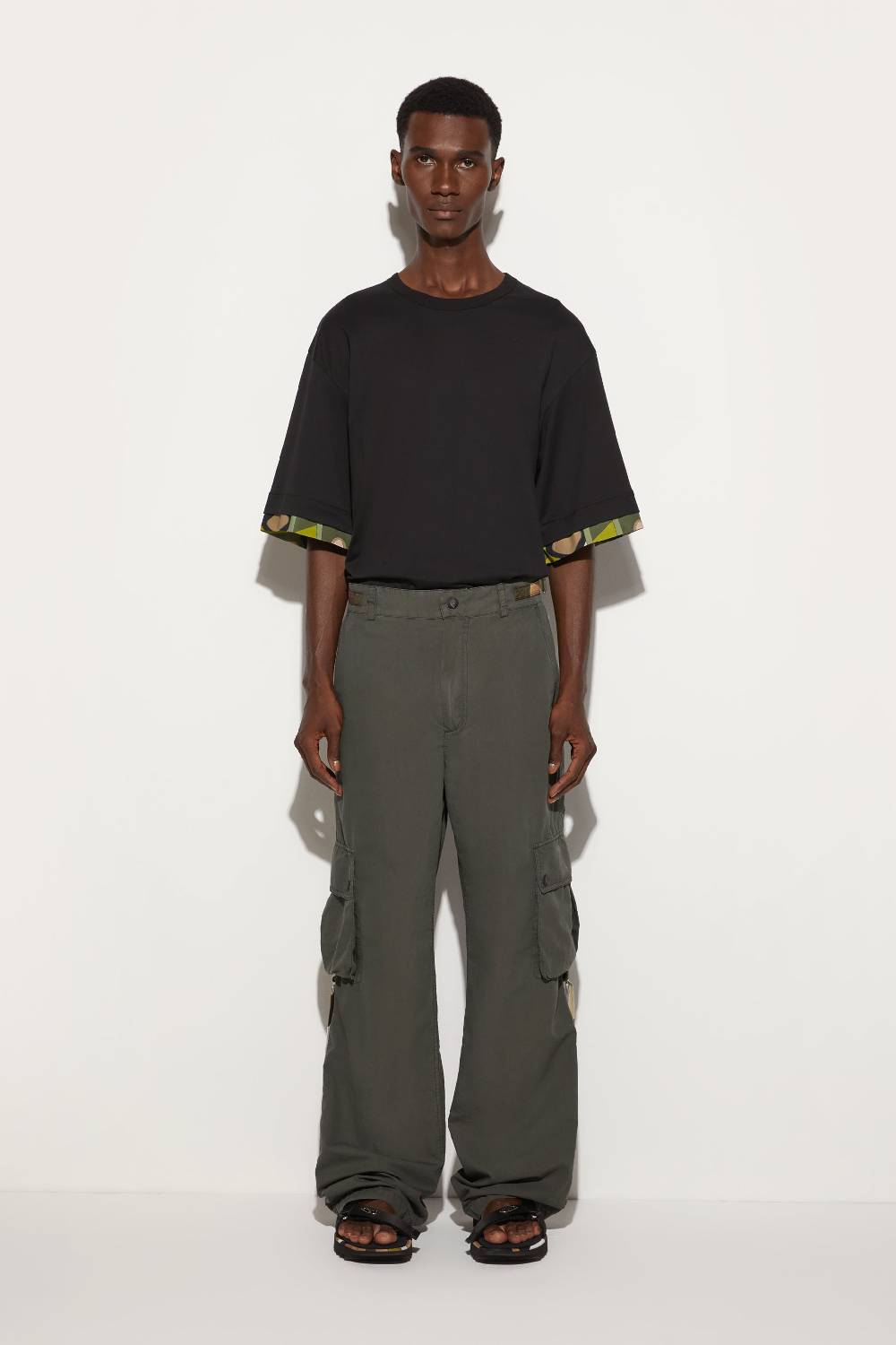Pucci Pantaloni cargo toile di cotone Moda