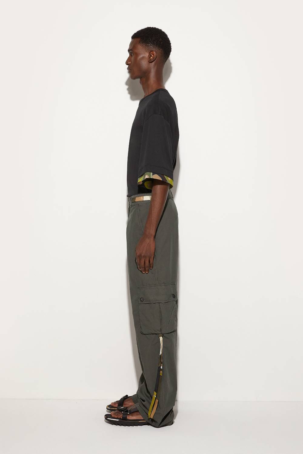Pucci Pantaloni cargo toile di cotone Moda