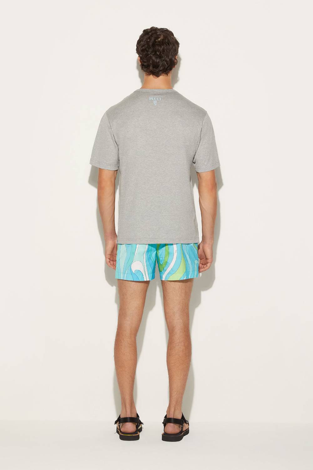 Pucci T-shirt con stampa Marmo Italia