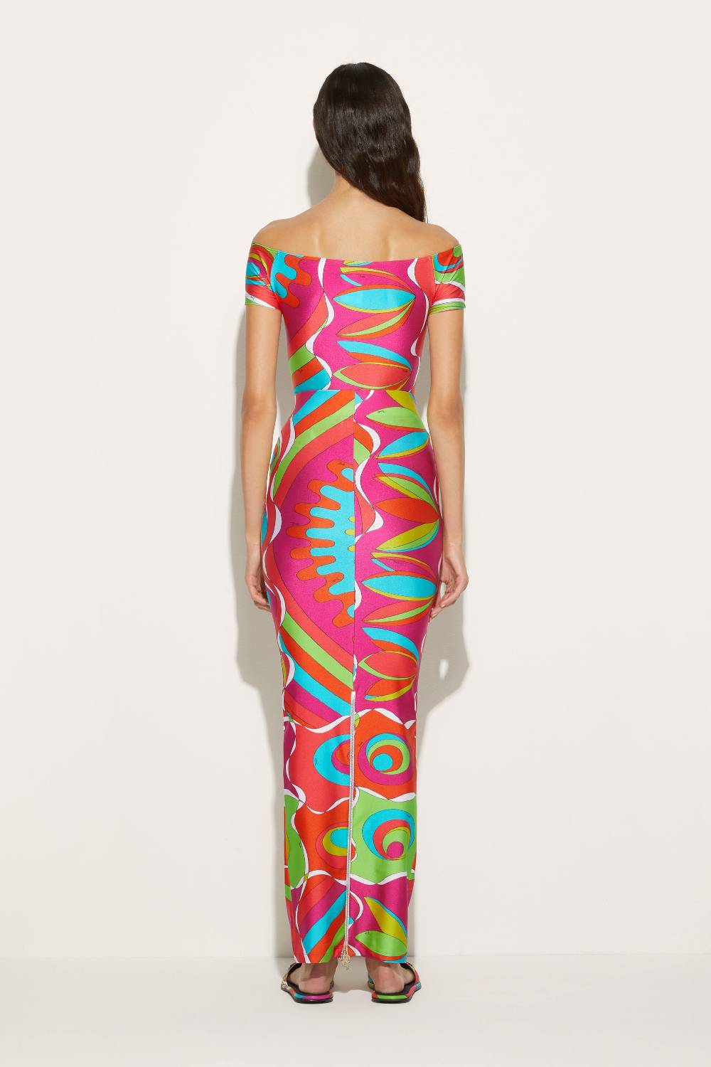 Pucci Gonna lunga con stampa Bersaglio Hotsell