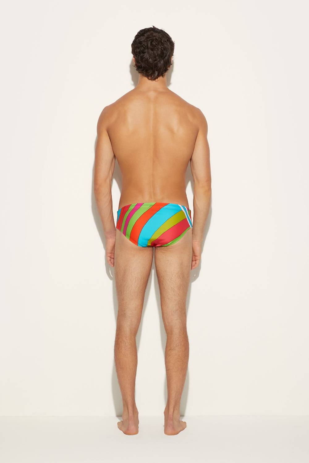 Pucci Slip da mare con stampa Iride Italy