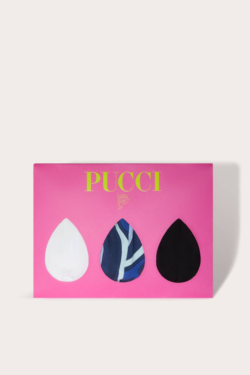 Pucci 3 Pack Boxer con logo jacquard In Linea