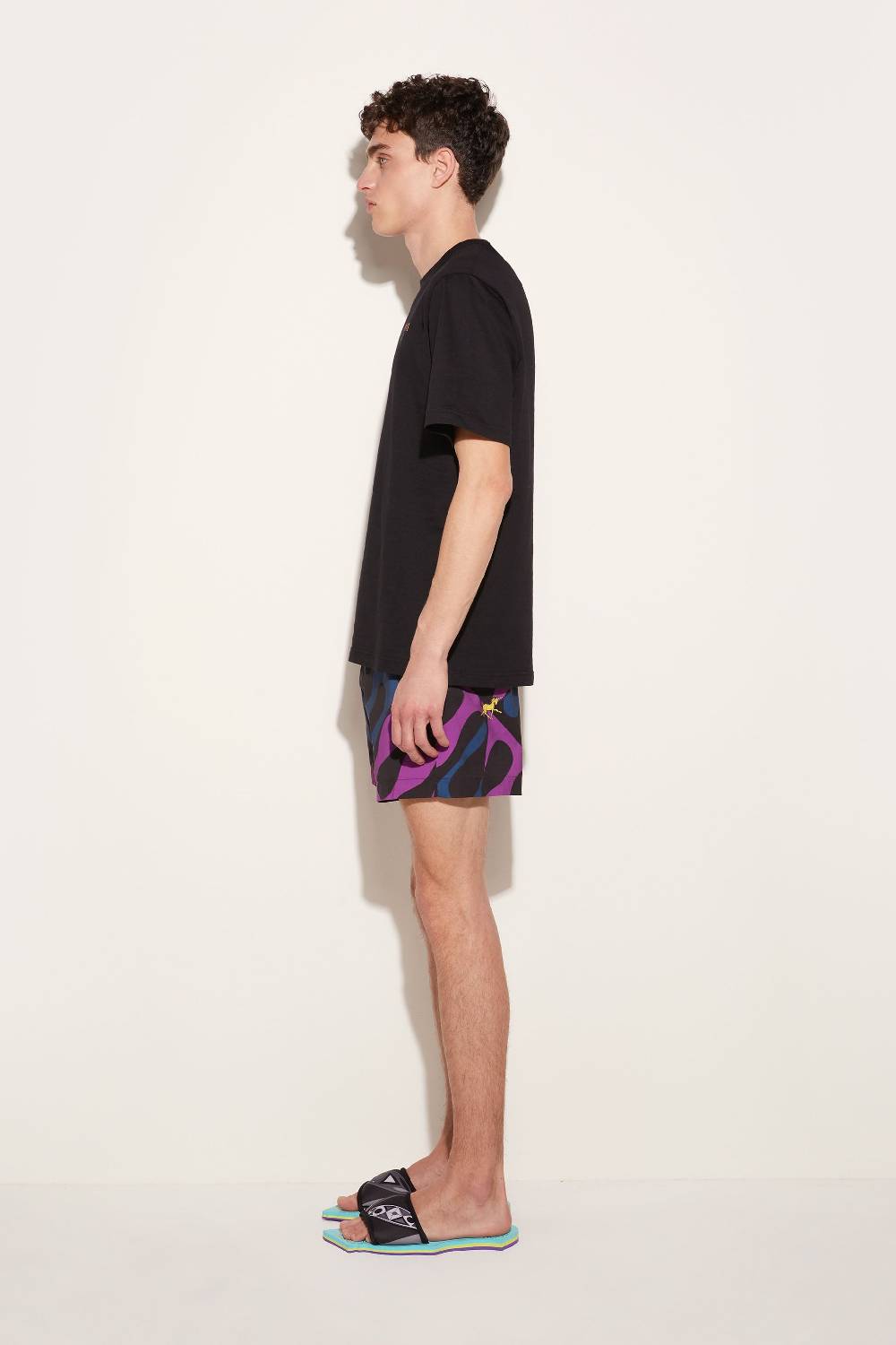 Pucci T-shirt con logo Pesci Vendita