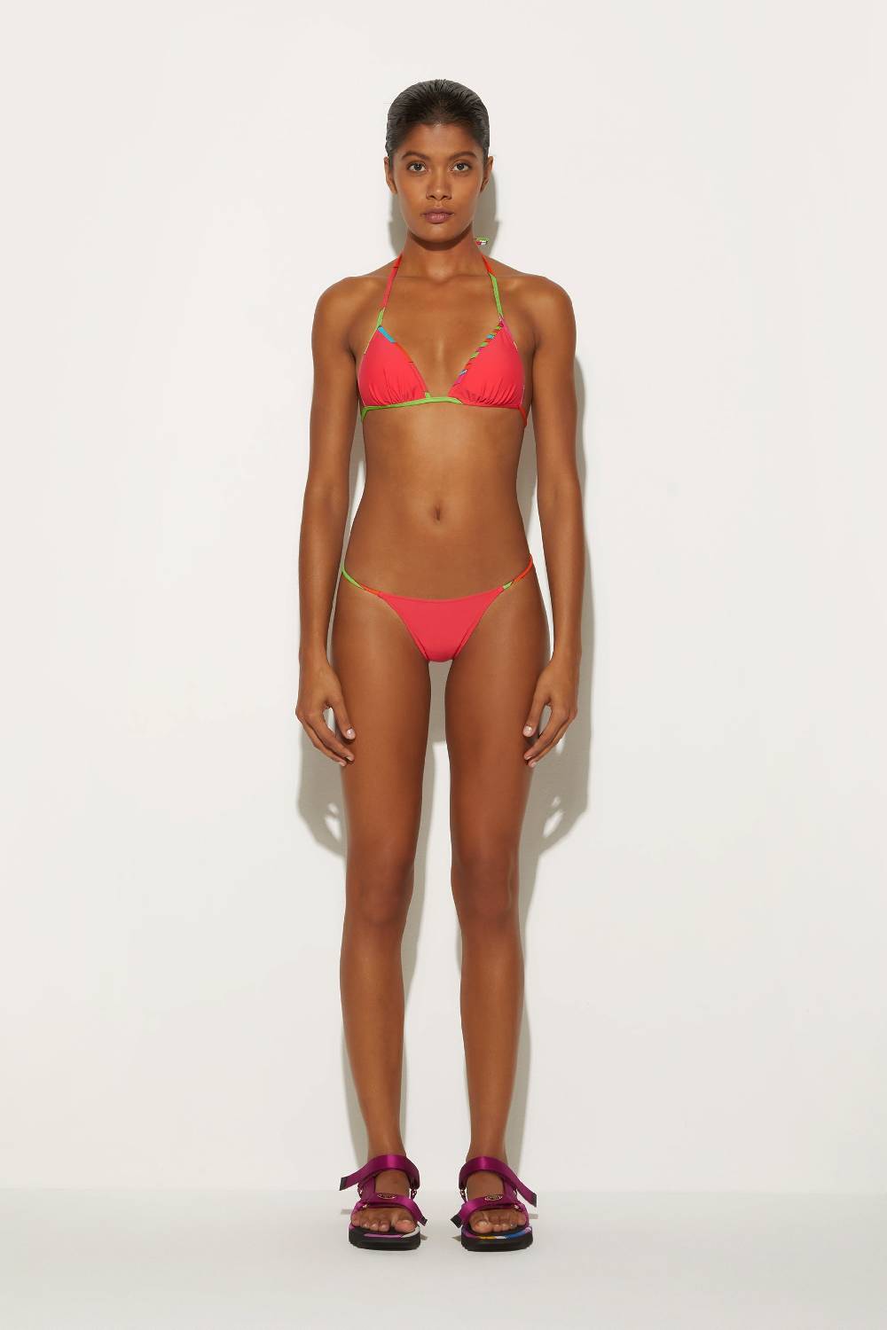 Pucci Top bikini con finiture Iride Negozi Online
