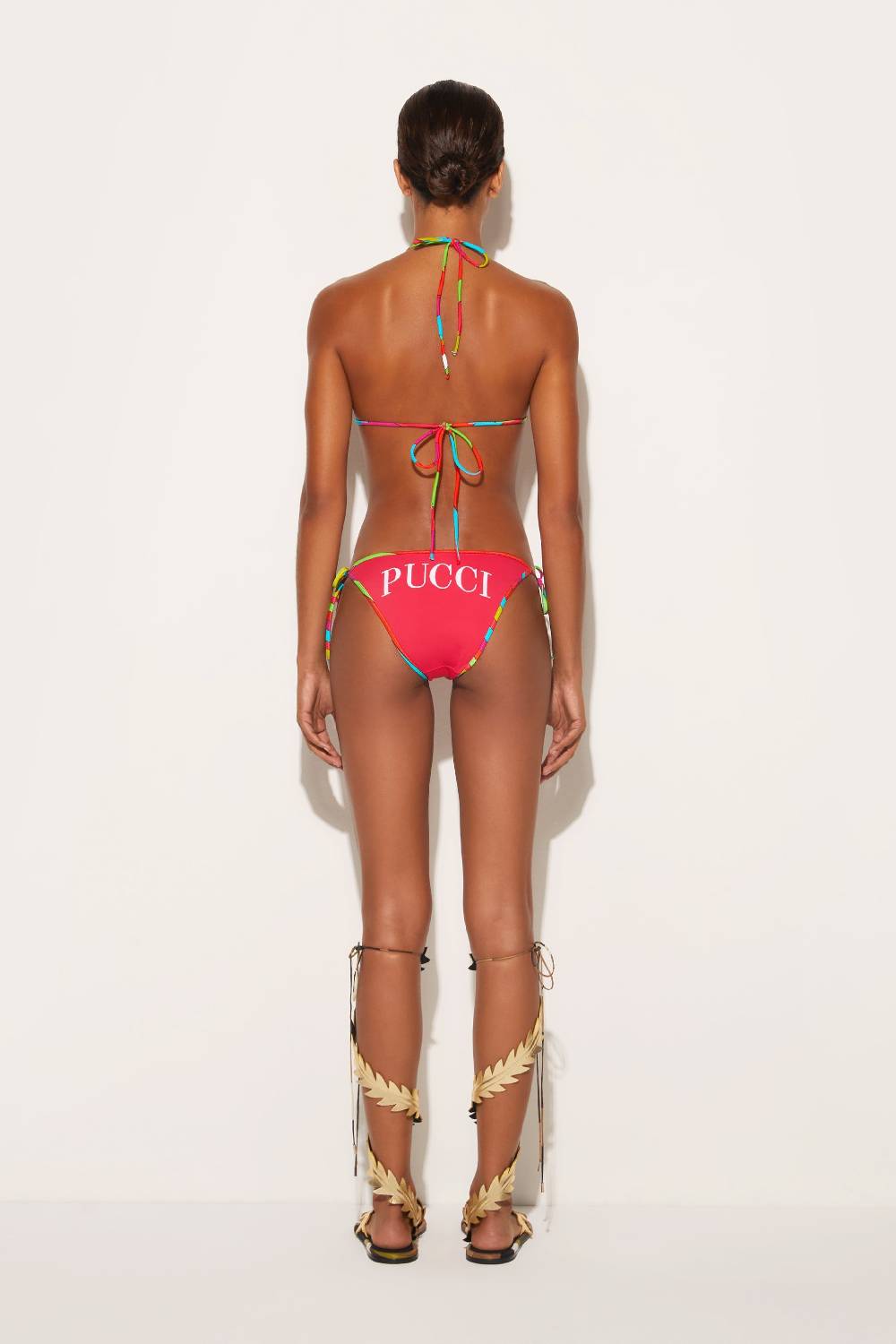 Pucci Top bikini con finiture Iride Affare Del Giorno
