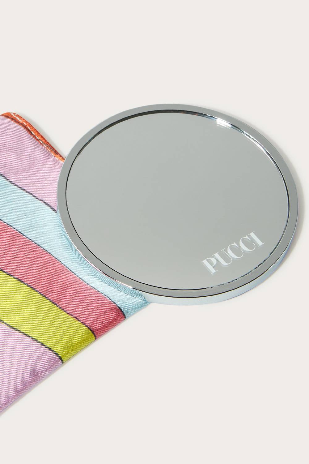 Pucci Specchietto tascabile con stampa Marmo Sottocosto
