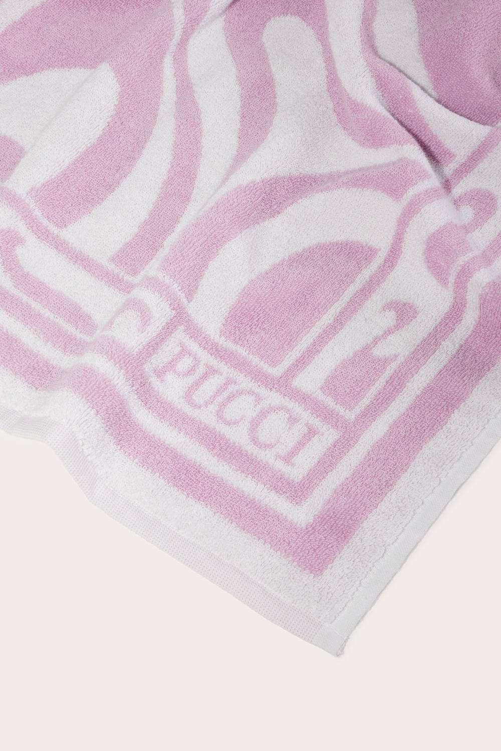 Pucci Telo mare jacquard con motivo Marmo Novità