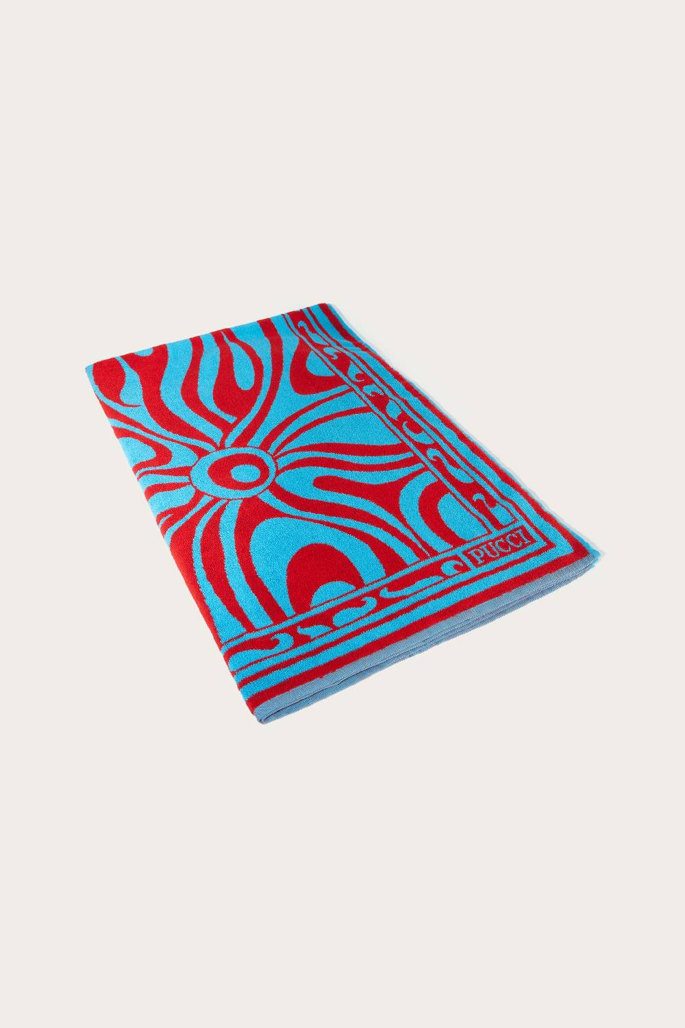 Pucci Telo mare jacquard con motivo Marmo Offerta