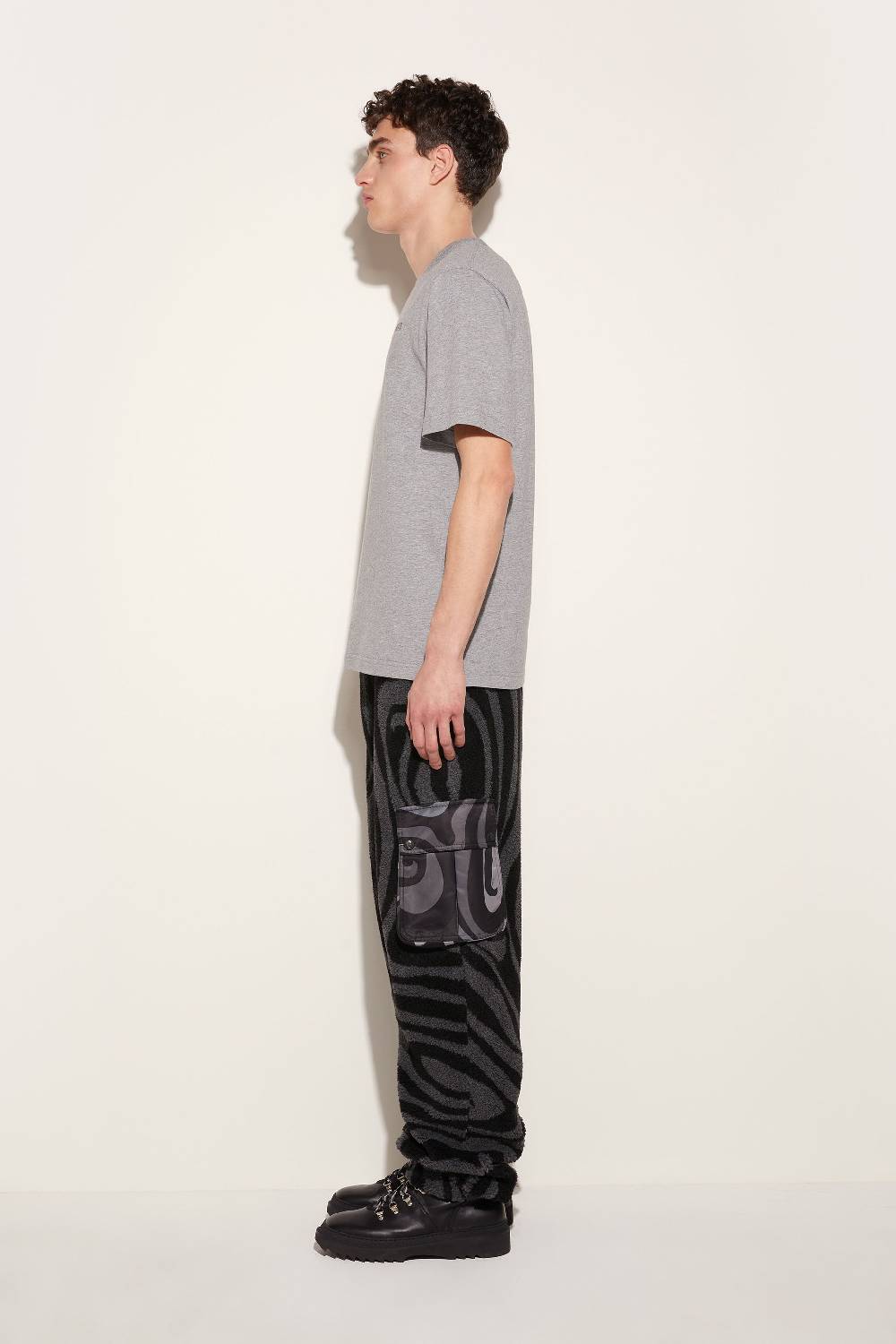 Pucci T-shirt con logo Pesci Vendita Calda