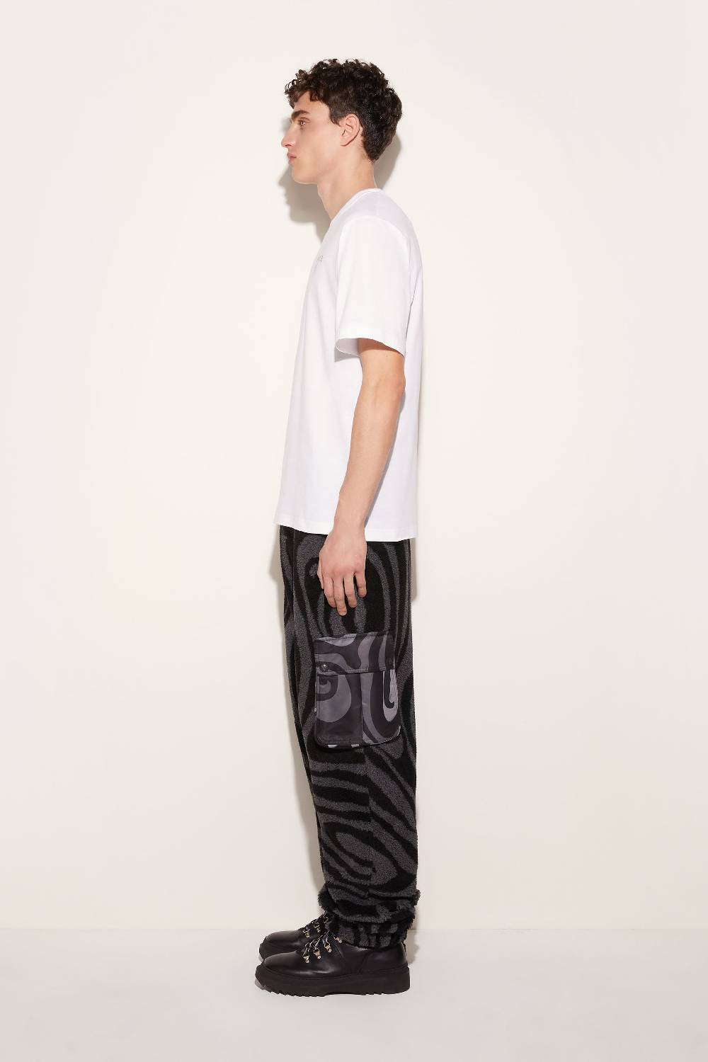 Pucci T-shirt con logo Pesci Negozio