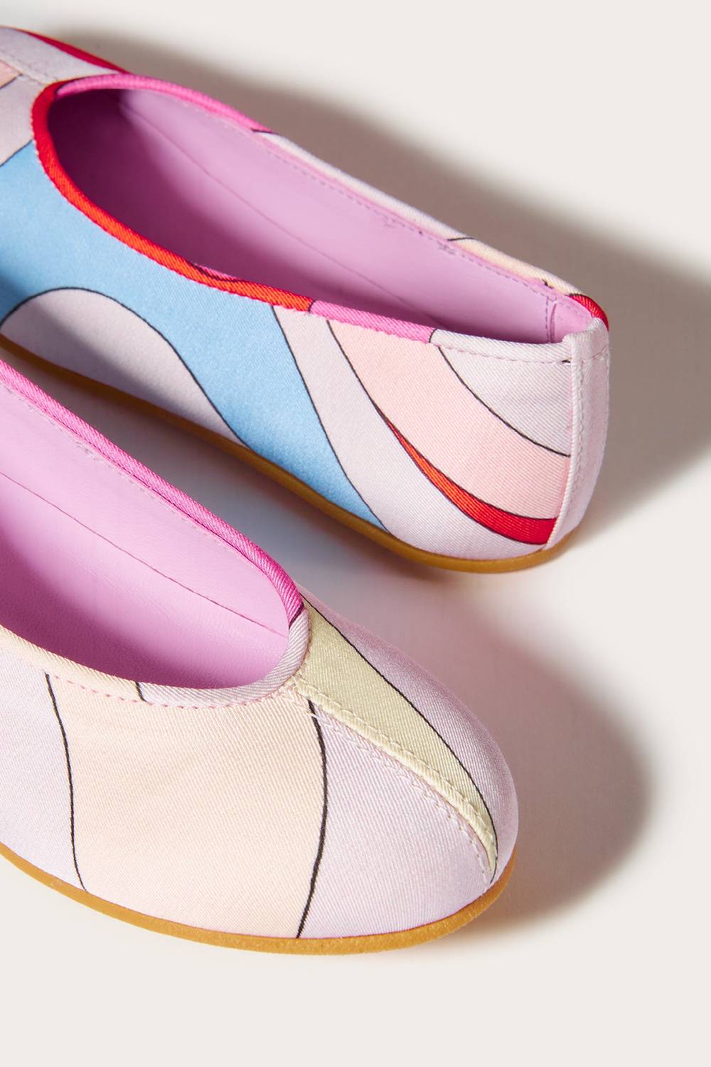 Pucci Ballerine con stampa Marmo Nuovo