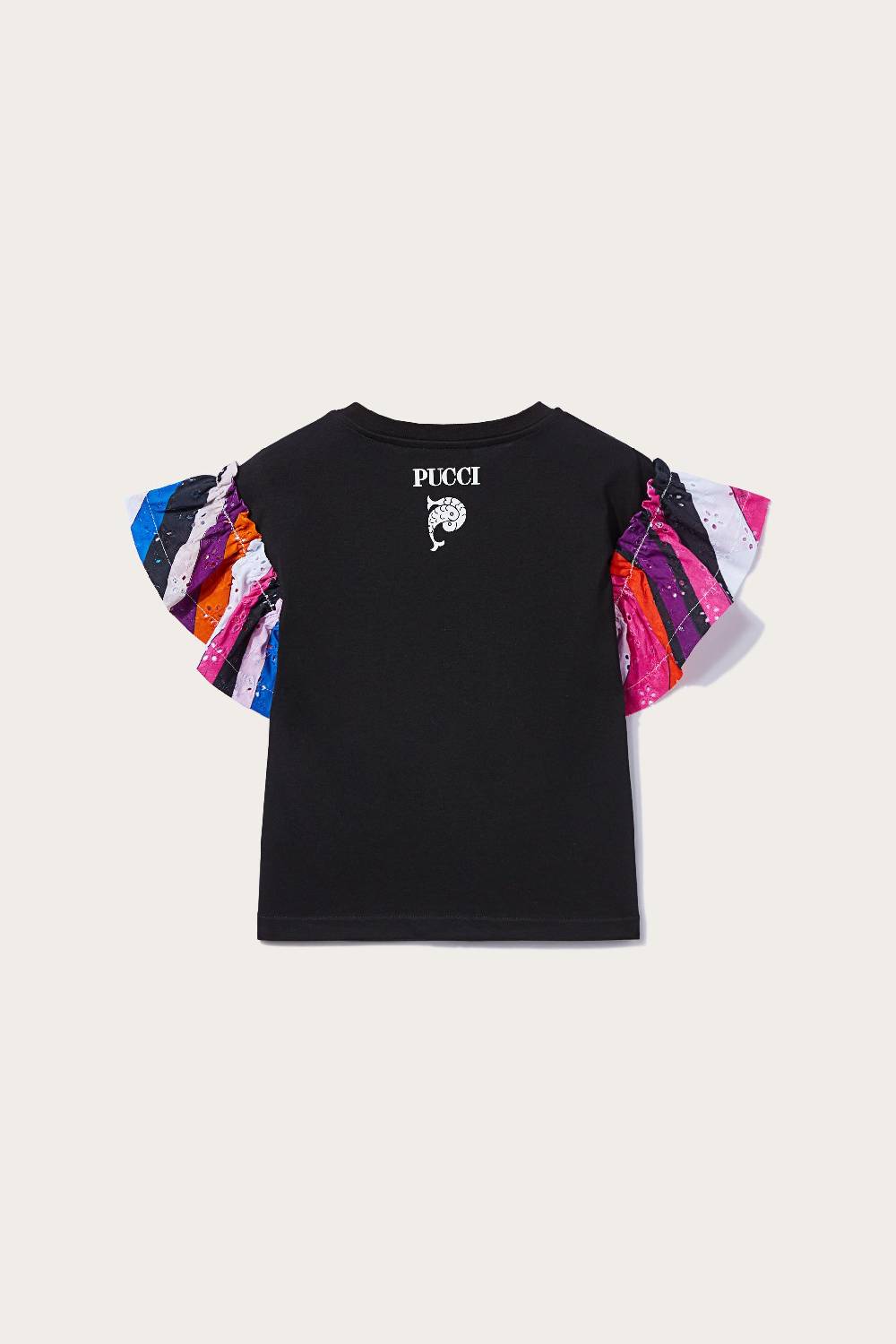 Pucci T-shirt con inserti Iride Qualità Garantita