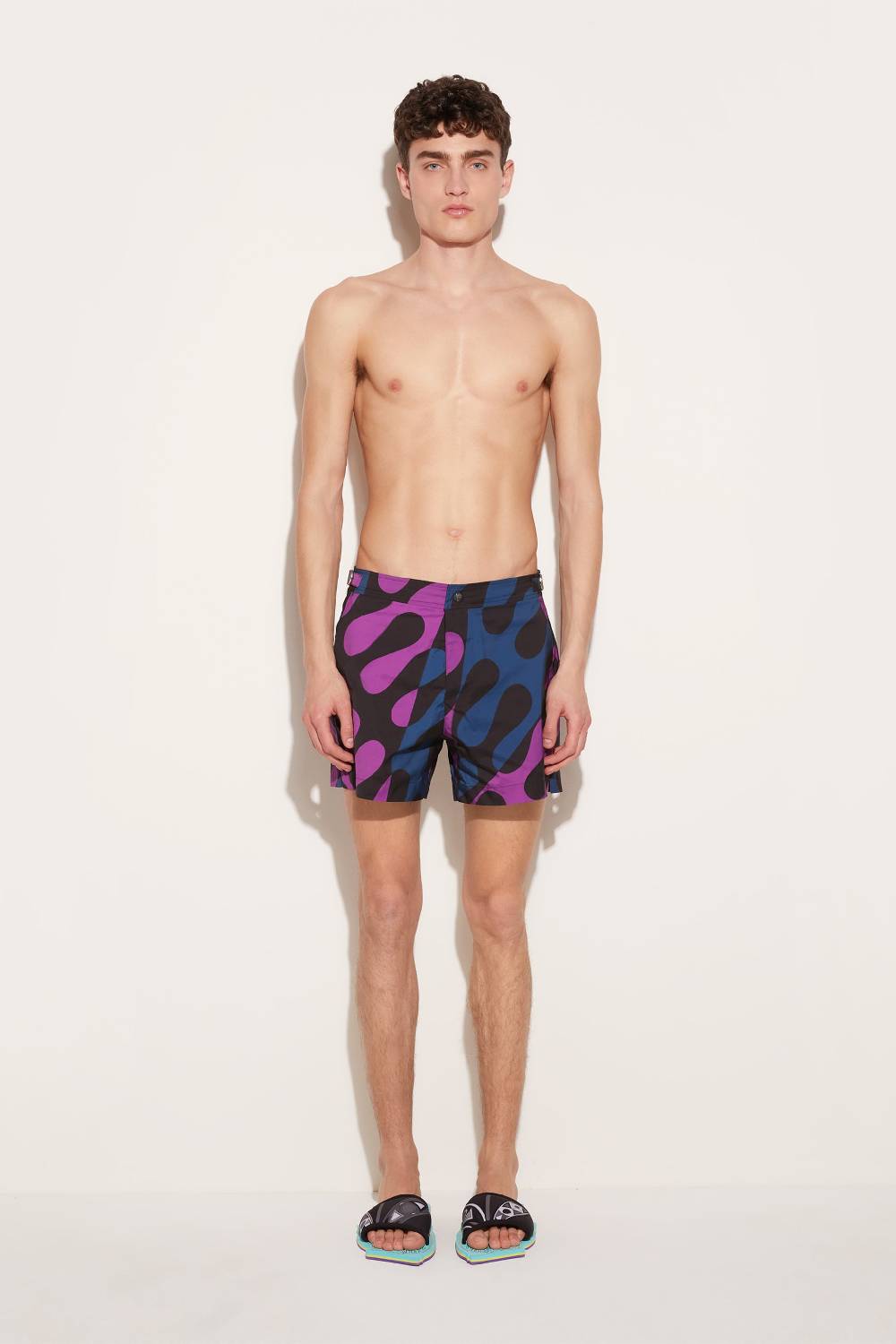Pucci Shorts da mare con stampa Leocorno Presa