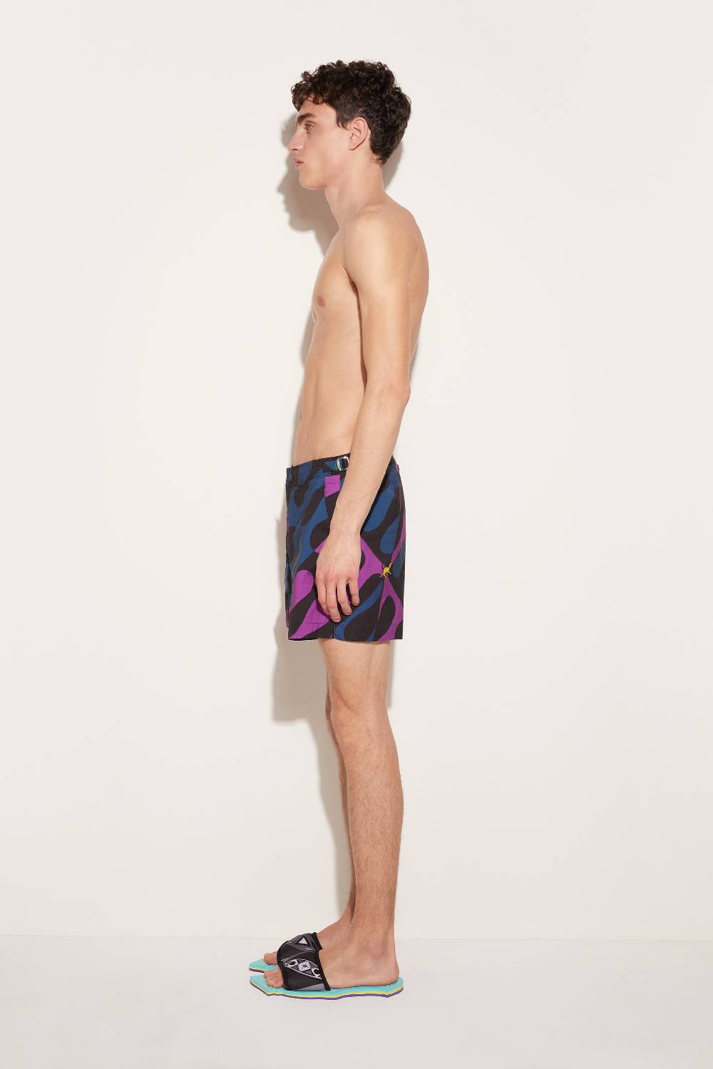 Pucci Shorts da mare con stampa Leocorno Presa