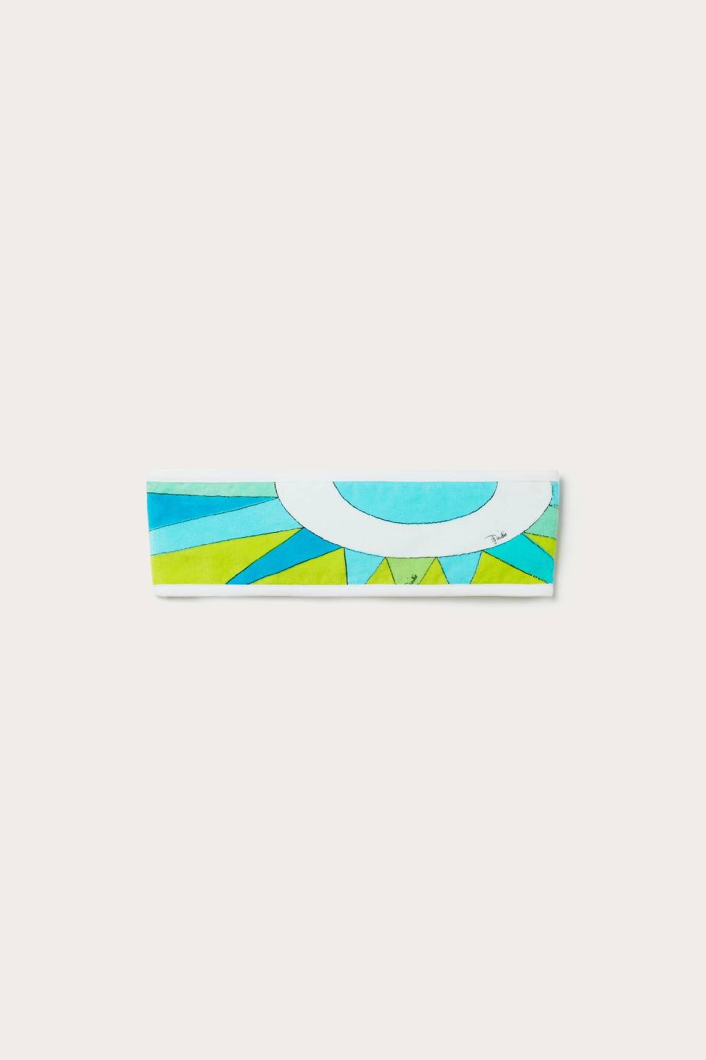 Pucci Top a fascia con stampa Cigni