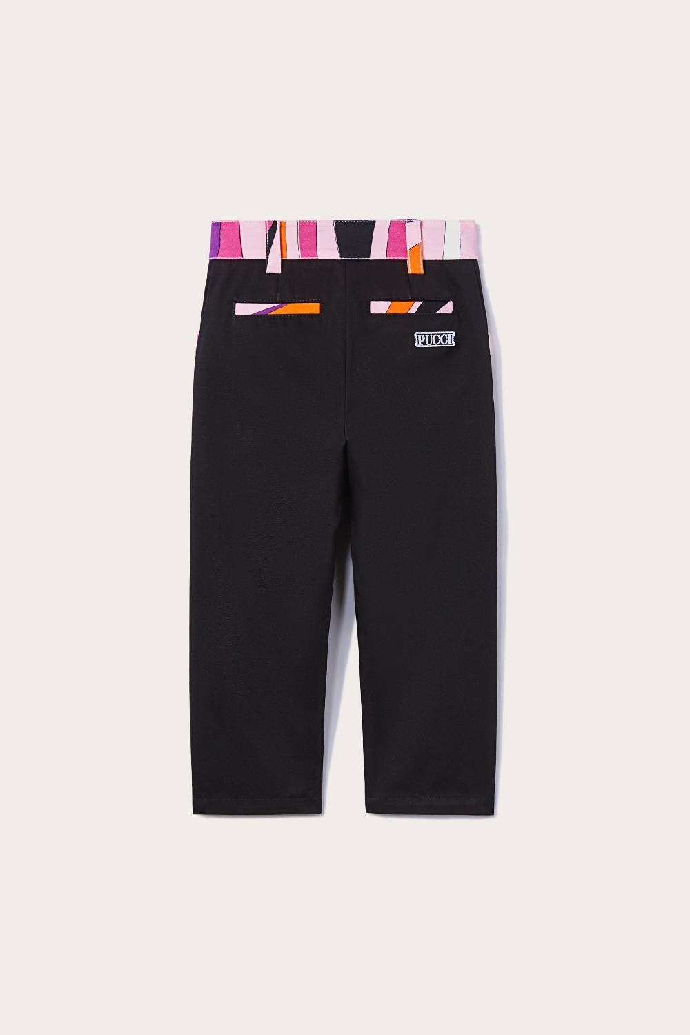 Pucci Pantaloni con finiture Marmo Moda