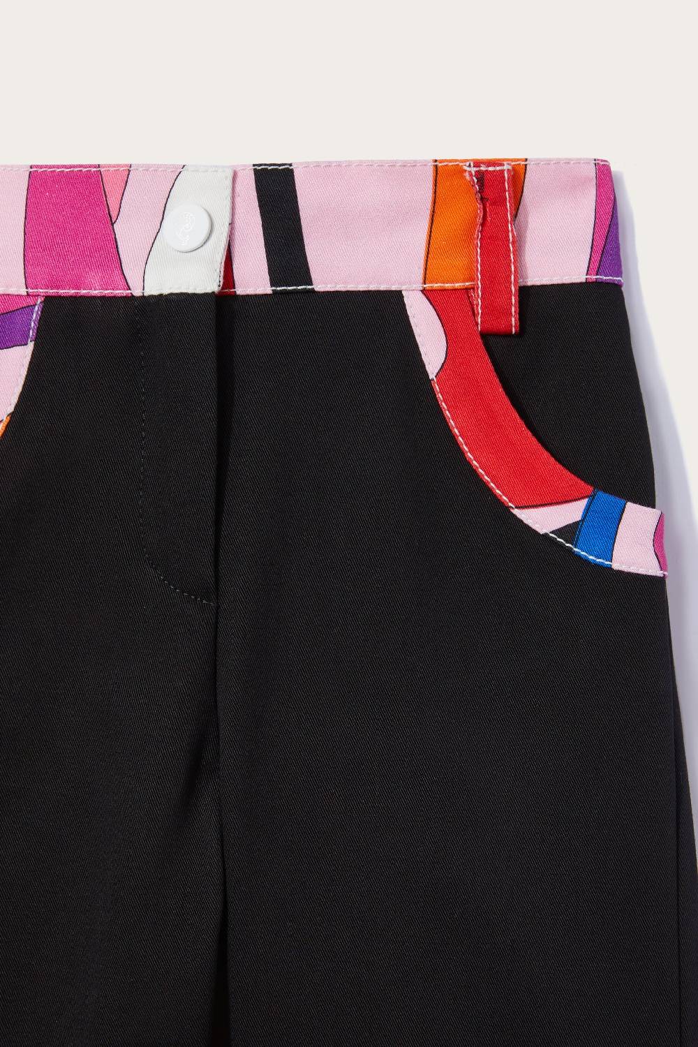 Pucci Pantaloni con finiture Marmo Moda