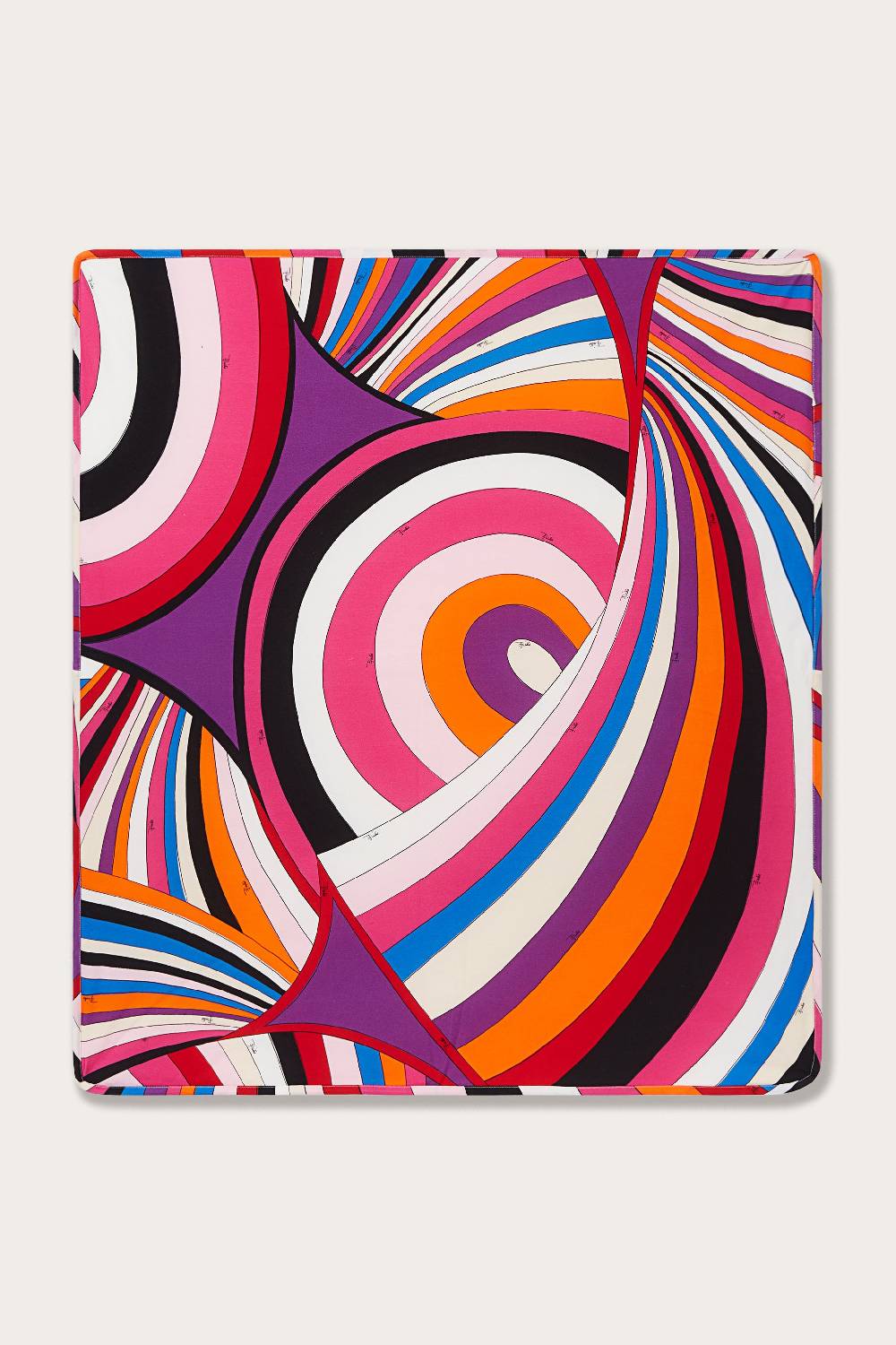 Pucci Coperta neonato con stampa Iride Italy