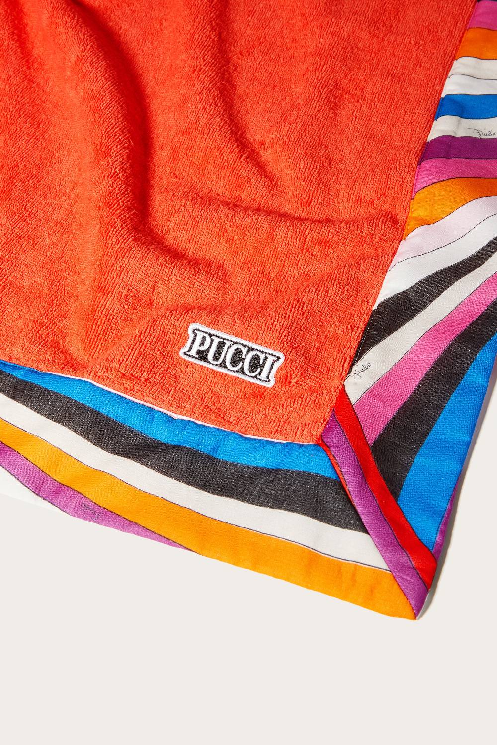 Pucci Coperta neonato con stampa Iride In Linea