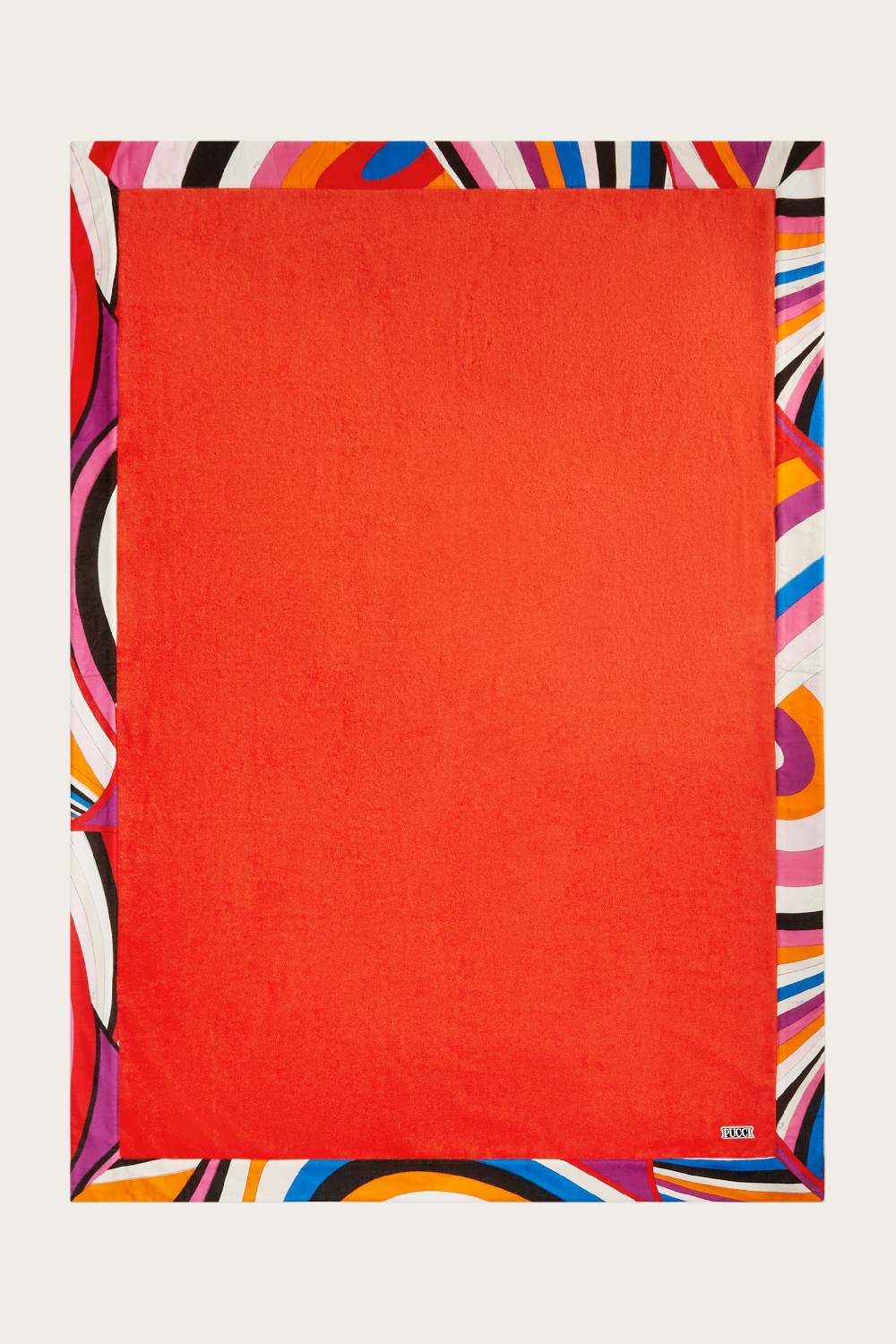 Pucci Coperta neonato con stampa Iride In Linea