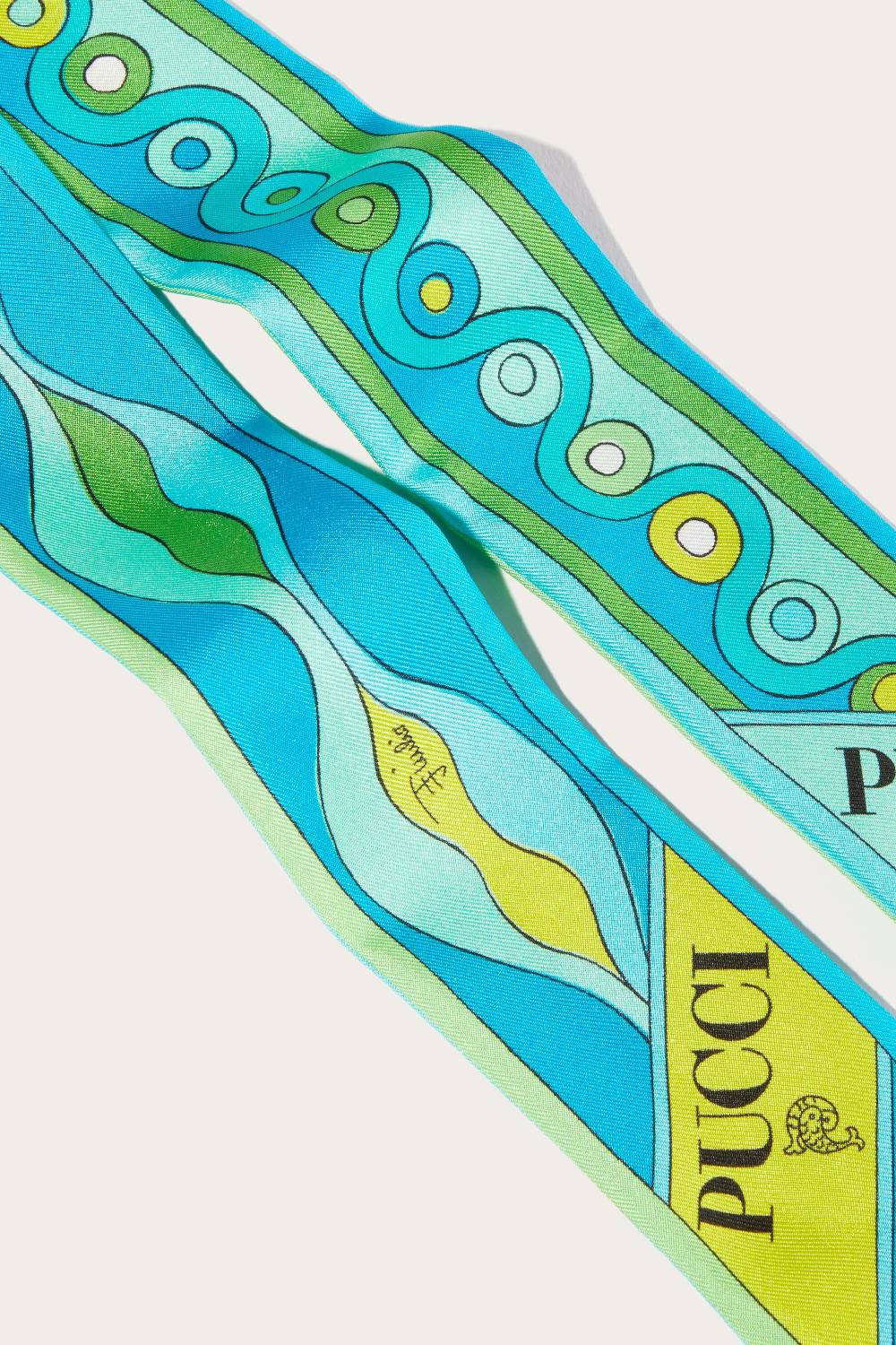 Pucci Foulard in seta con stampa Iride Fino Al -60%